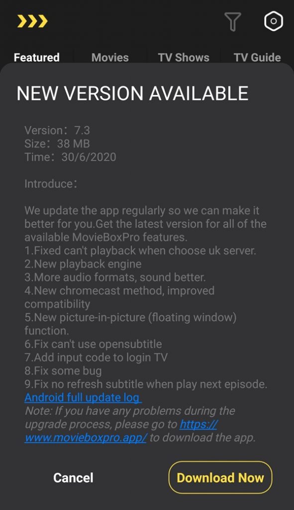 moviebox pro v7.3